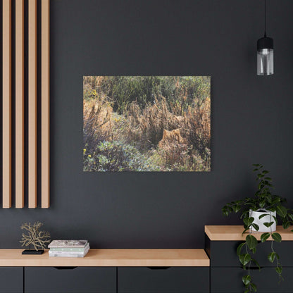 Sagebrush Desert Landscape - Unique Frameless Canvas Wall Art - Art By Earth