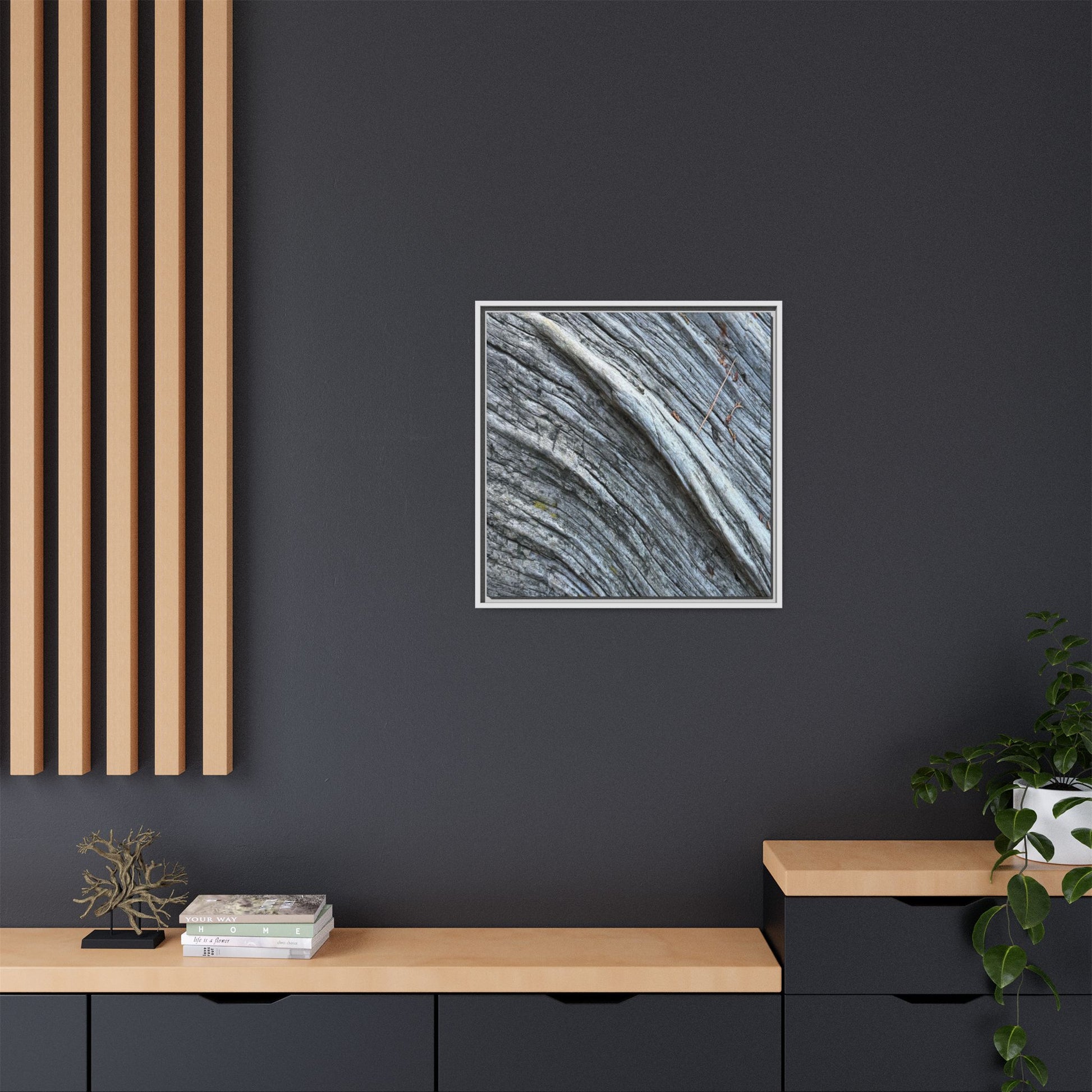 Aged Timber - Unique Stretched Canvas Wall Art - Art By Earth
