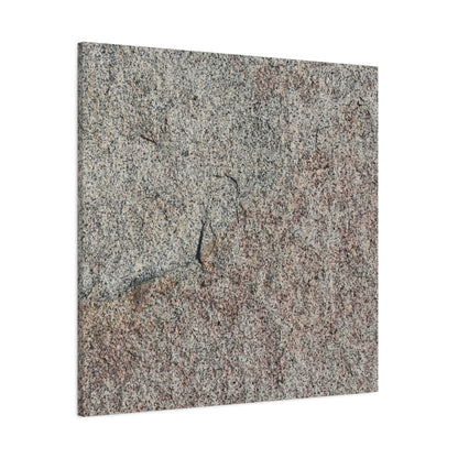 Tectonic Murmur - Unique Frameless Canvas Wall Art - Art By Earth