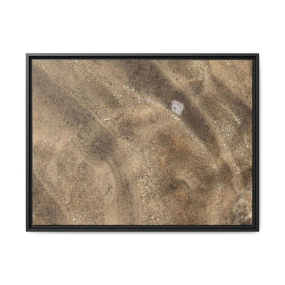 Underwater Sand Exploration - Unique Stretched Canvas Wall Art - Art By Earth