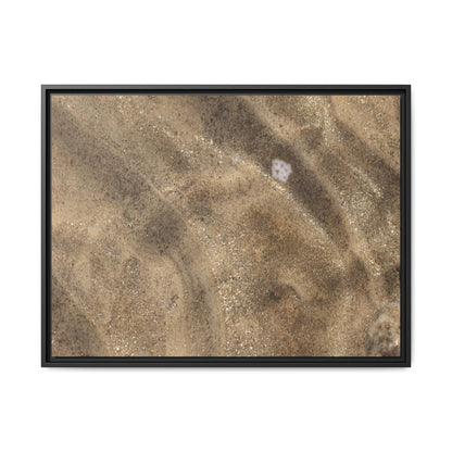 Underwater Sand Exploration - Unique Stretched Canvas Wall Art - Art By Earth
