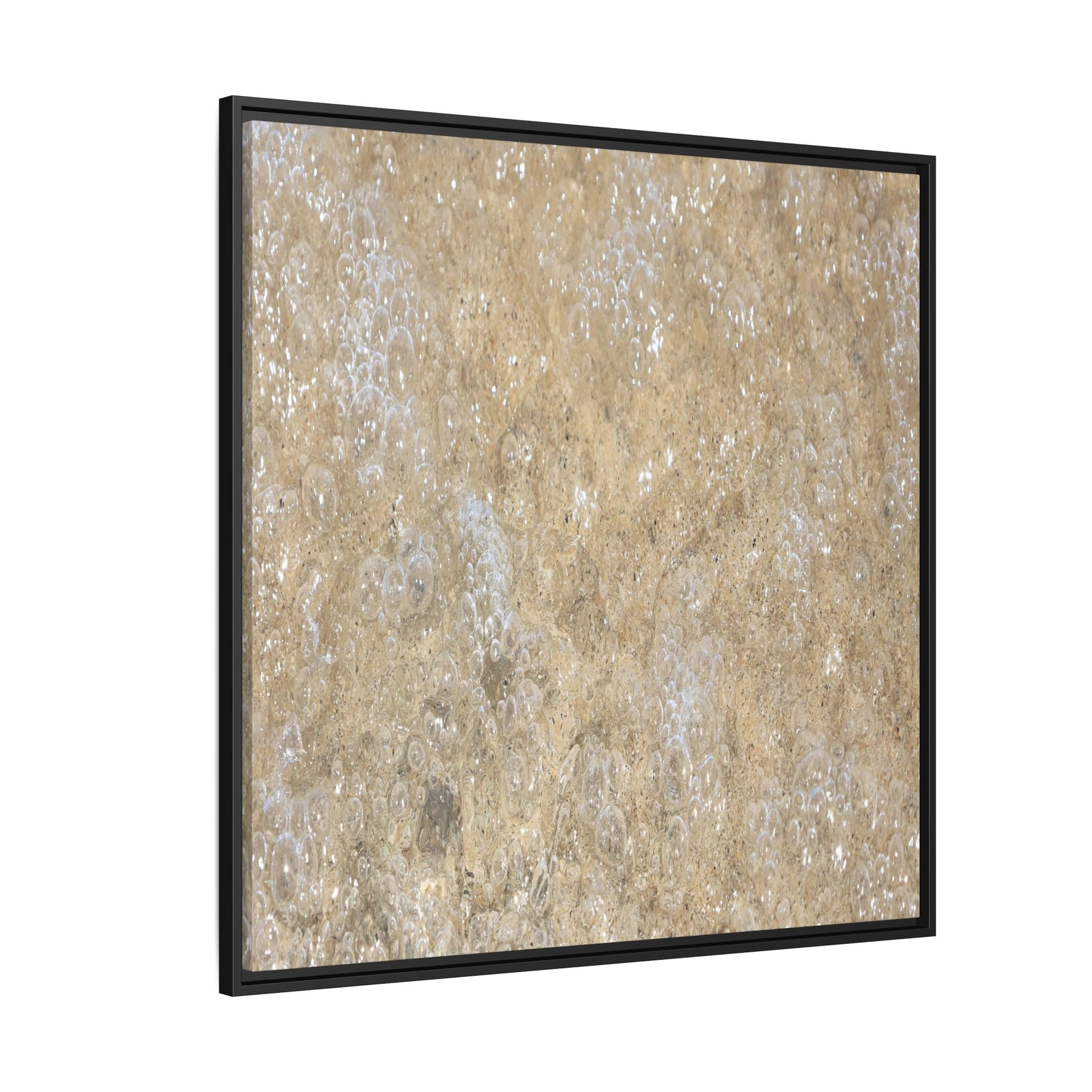 Bubbling Sand - Unique Stretched Canvas Wall Art - Art By Earth