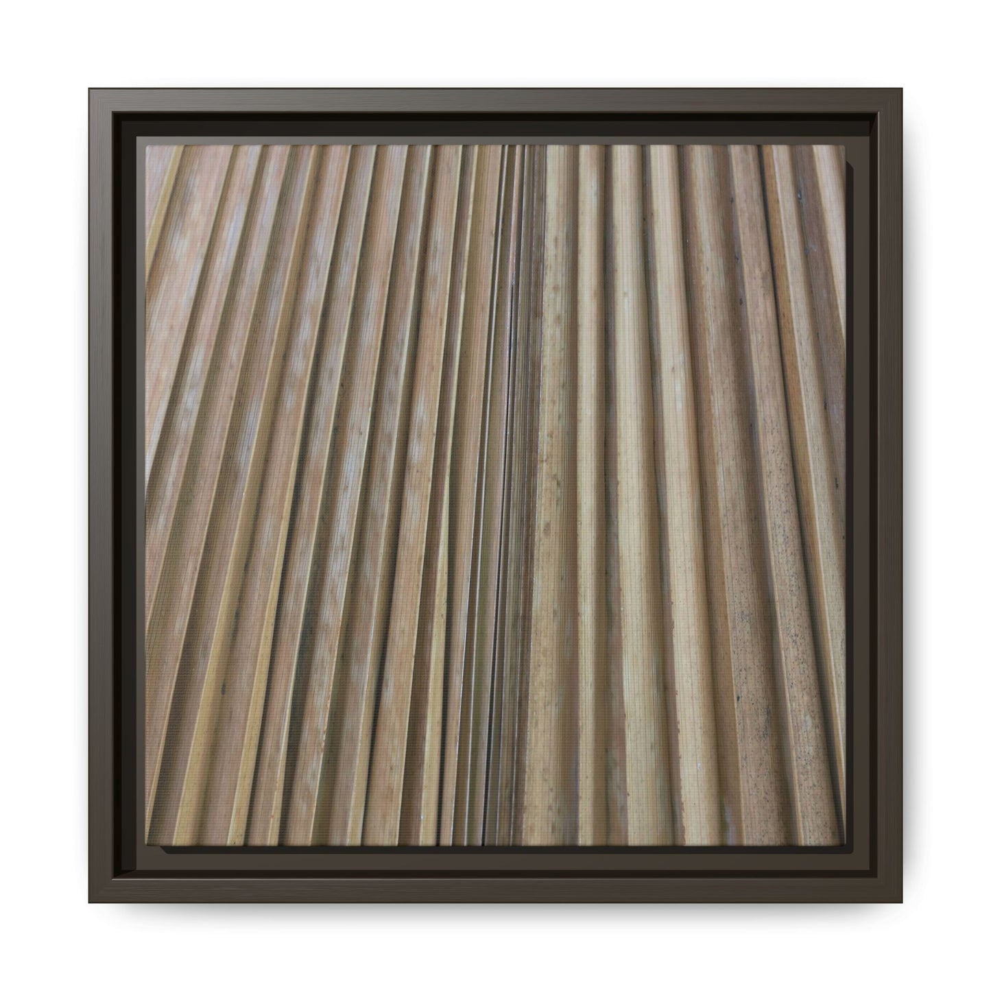 Wooden Whispers - Unique Stretched Canvas Wall Art - Art By Earth