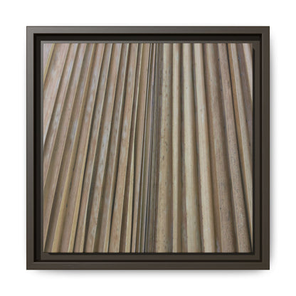 Wooden Whispers - Unique Stretched Canvas Wall Art - Art By Earth