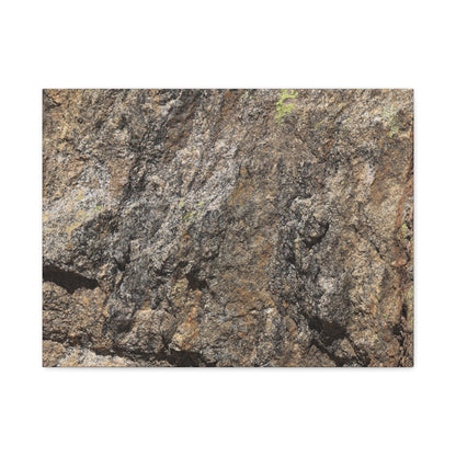 Weathered Stone Secrets - Unique Frameless Canvas Wall Art - Art By Earth