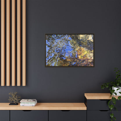 Watery Kaleidoscope - Unique Stretched Canvas Wall Art - Art By Earth