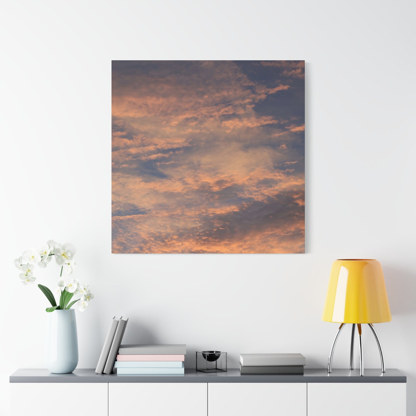 Sunset's Whispers - Unique Frameless Canvas Wall Art - Art By Earth