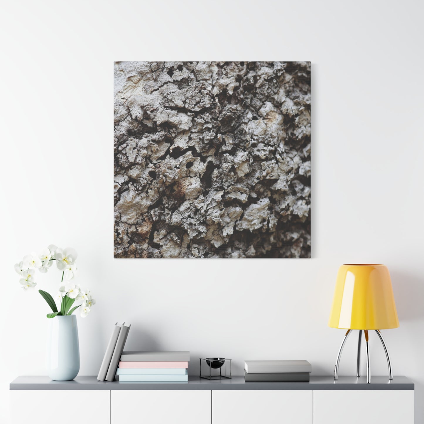 Cracked Earth Tapestry - Unique Frameless Canvas Wall Art - Art By Earth