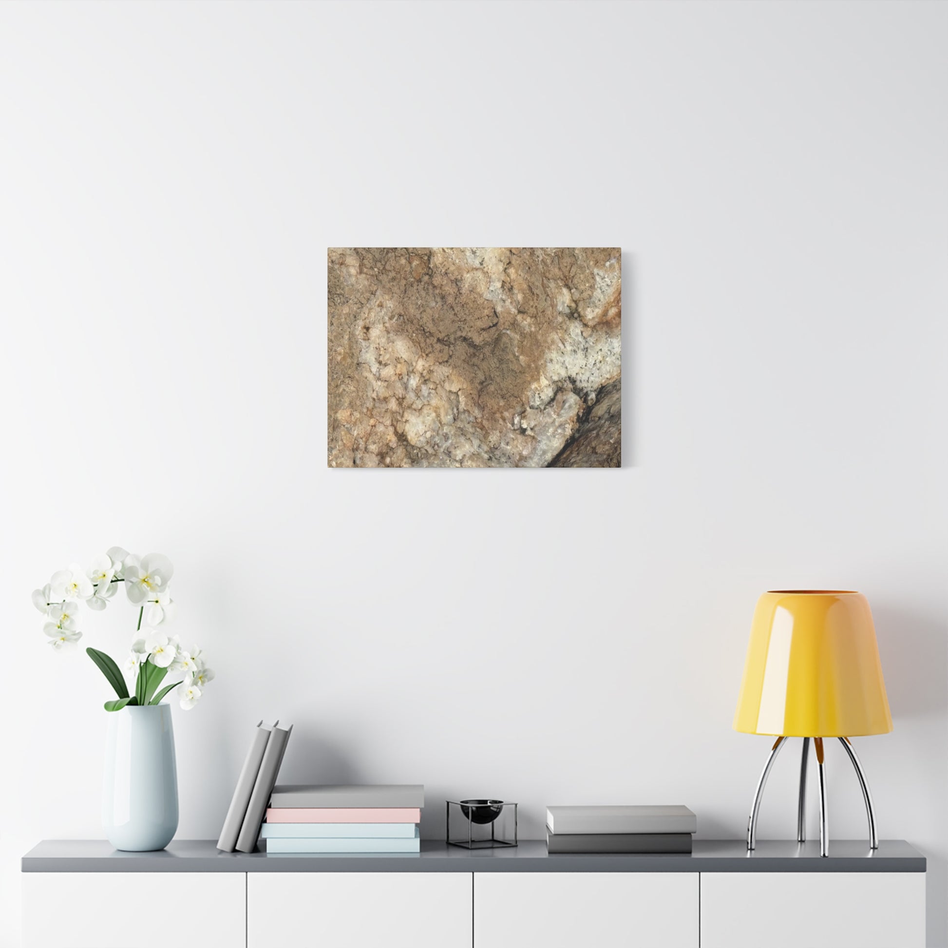 Desert Terrain - Unique Frameless Canvas Wall Art - Art By Earth