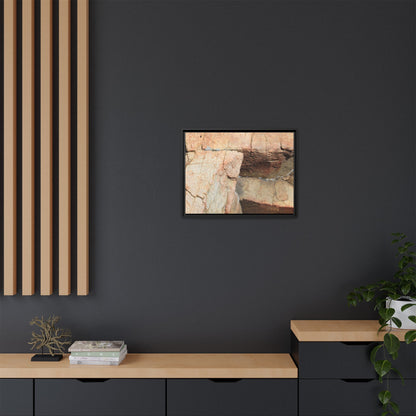 Fractured Stone - Unique Stretched Canvas Wall Art - Art By Earth