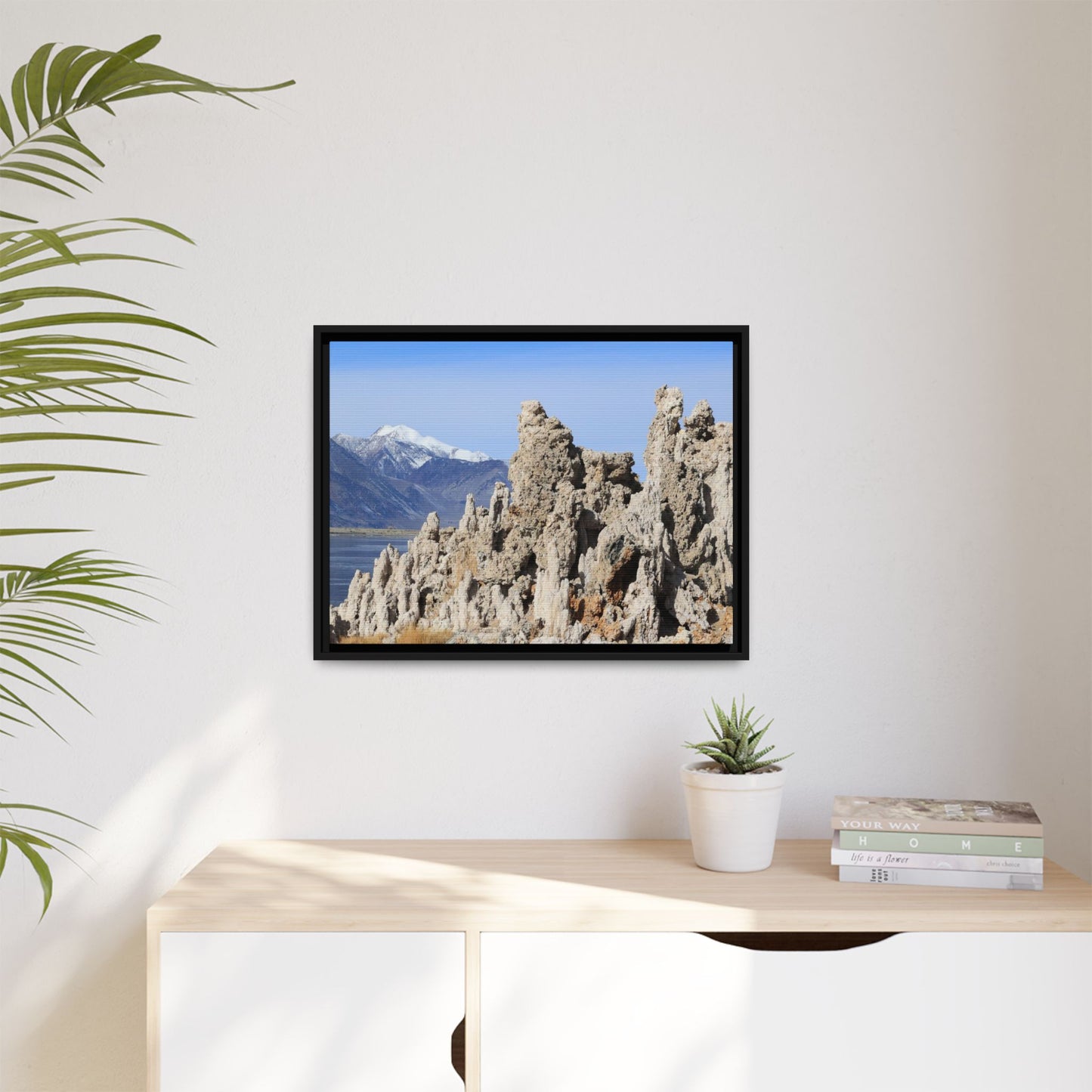 Mono Lake Tufa - Unique Stretched Canvas Wall Art