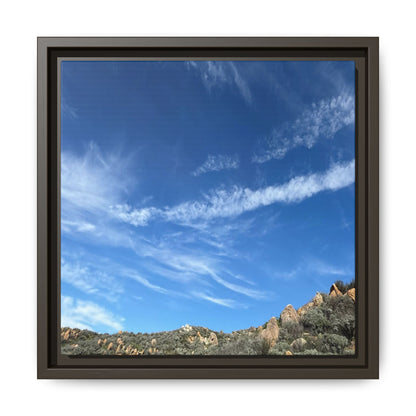 Arid Landscape with Rocky Outcrops - Unique Stretched Canvas Wall Art