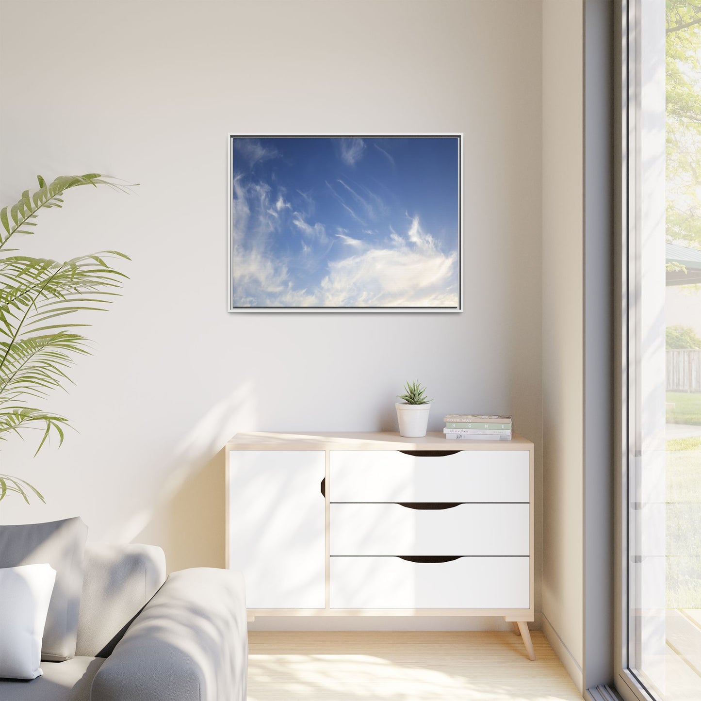 Whispers of Sky - Unique Stretched Canvas Wall Art - Art By Earth