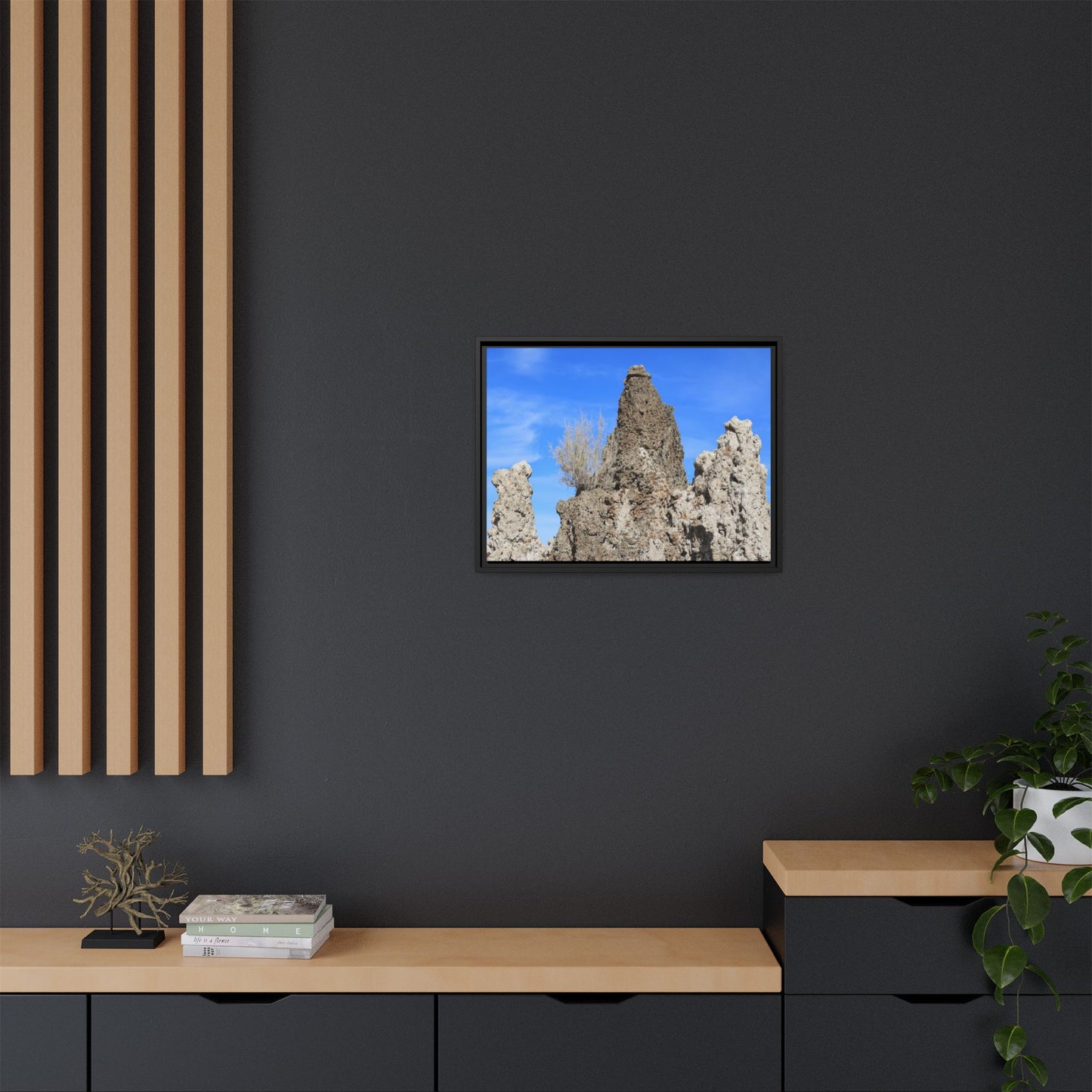 Silent Sentinels - Unique Stretched Canvas Wall Art