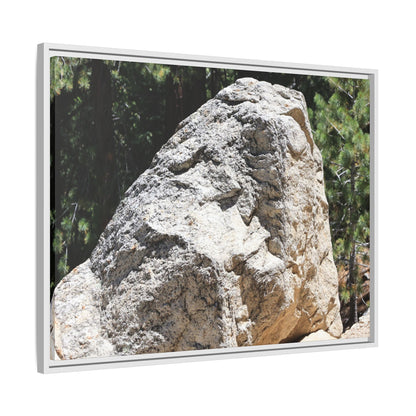 Stone's Silent Whisper - Unique Stretched Canvas Wall Art - Art By Earth