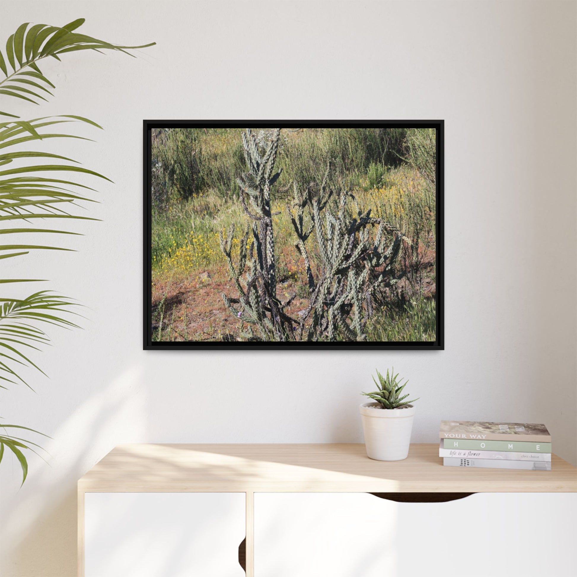 Wildflower Meadow - Unique Stretched Canvas Wall Art - Art By Earth