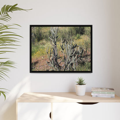 Wildflower Meadow - Unique Stretched Canvas Wall Art - Art By Earth