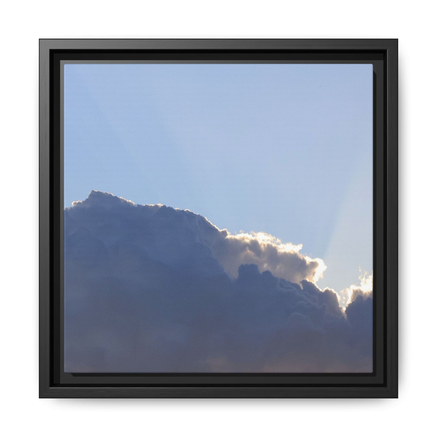 Cloud Divide - Unique Stretched Canvas Wall Art - Art By Earth