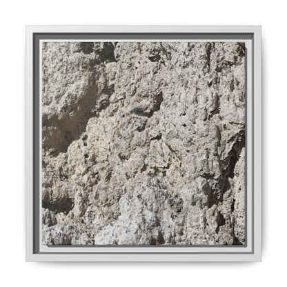 Weathered Stone Whispers - Unique Stretched Canvas Wall Art