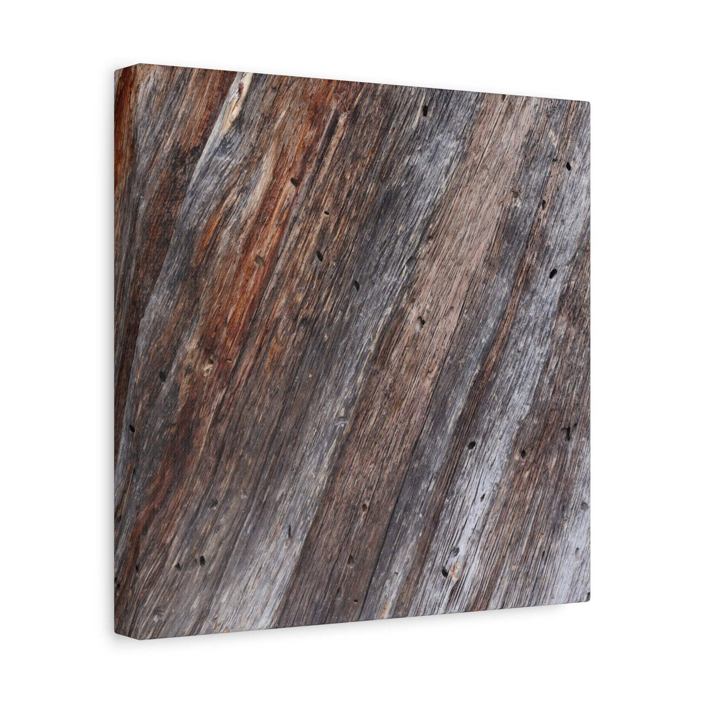 Aged Timber Surface - Unique Frameless Canvas Wall Art - Art By Earth