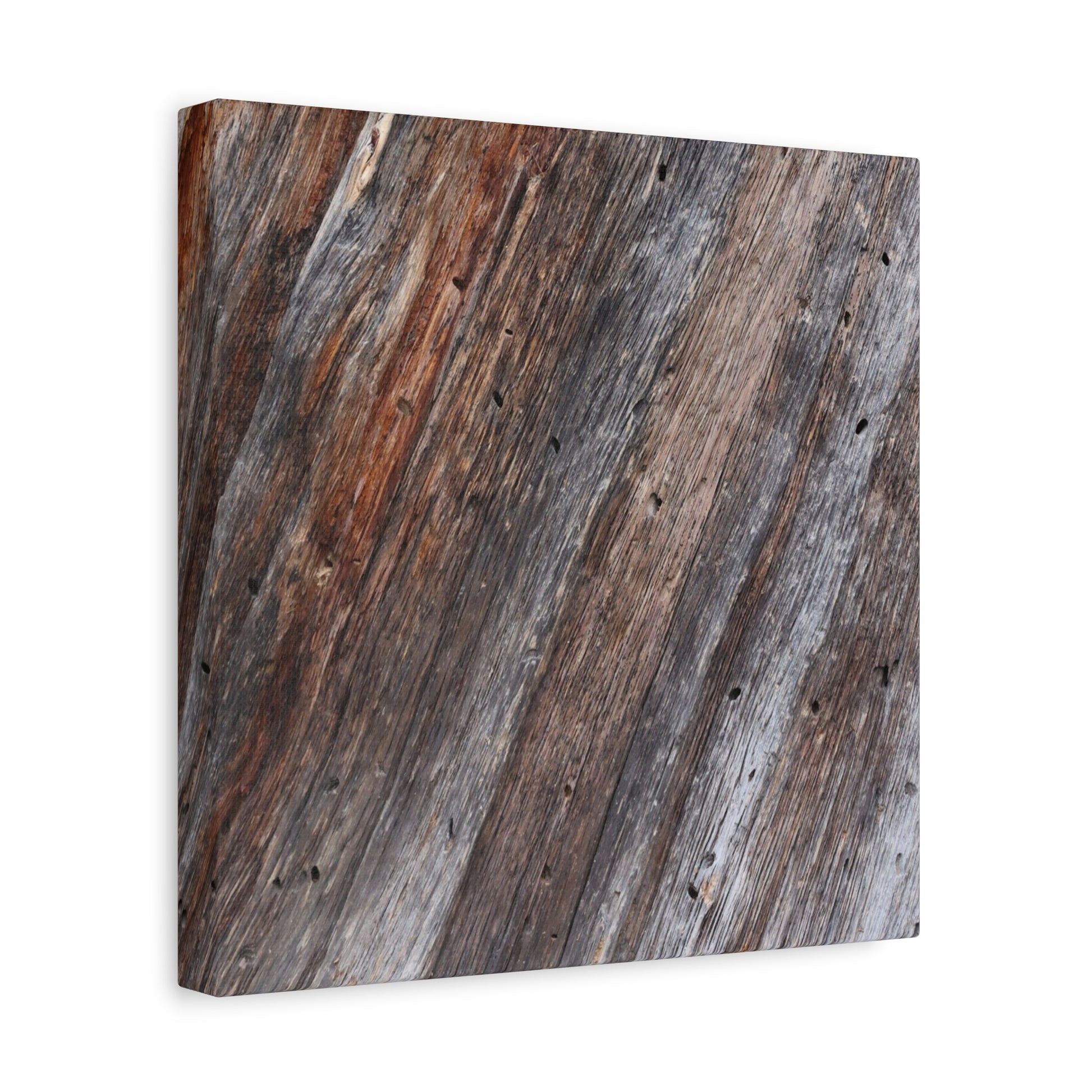 Aged Timber Surface - Unique Frameless Canvas Wall Art - Art By Earth