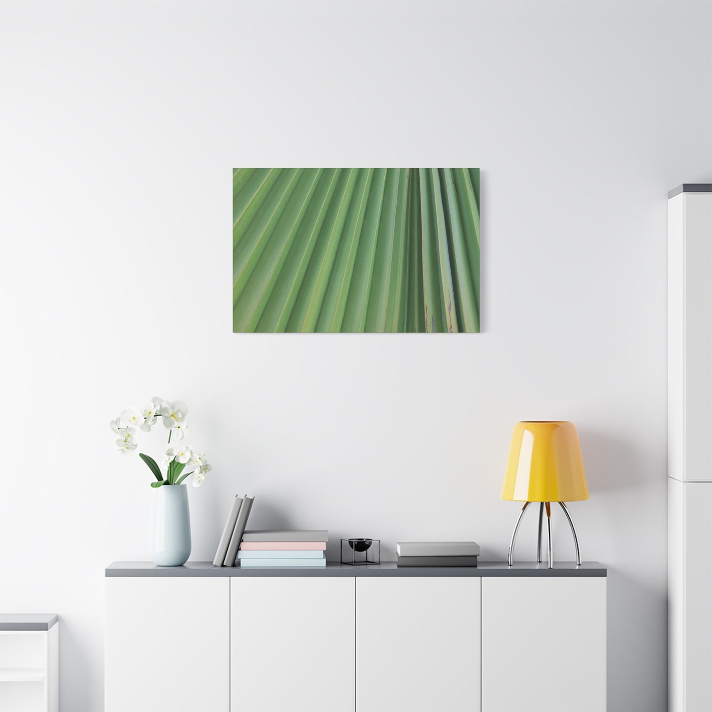 Palm Pulse - Unique Frameless Canvas Wall Art - Art By Earth