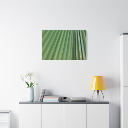Palm Pulse - Unique Frameless Canvas Wall Art - Art By Earth