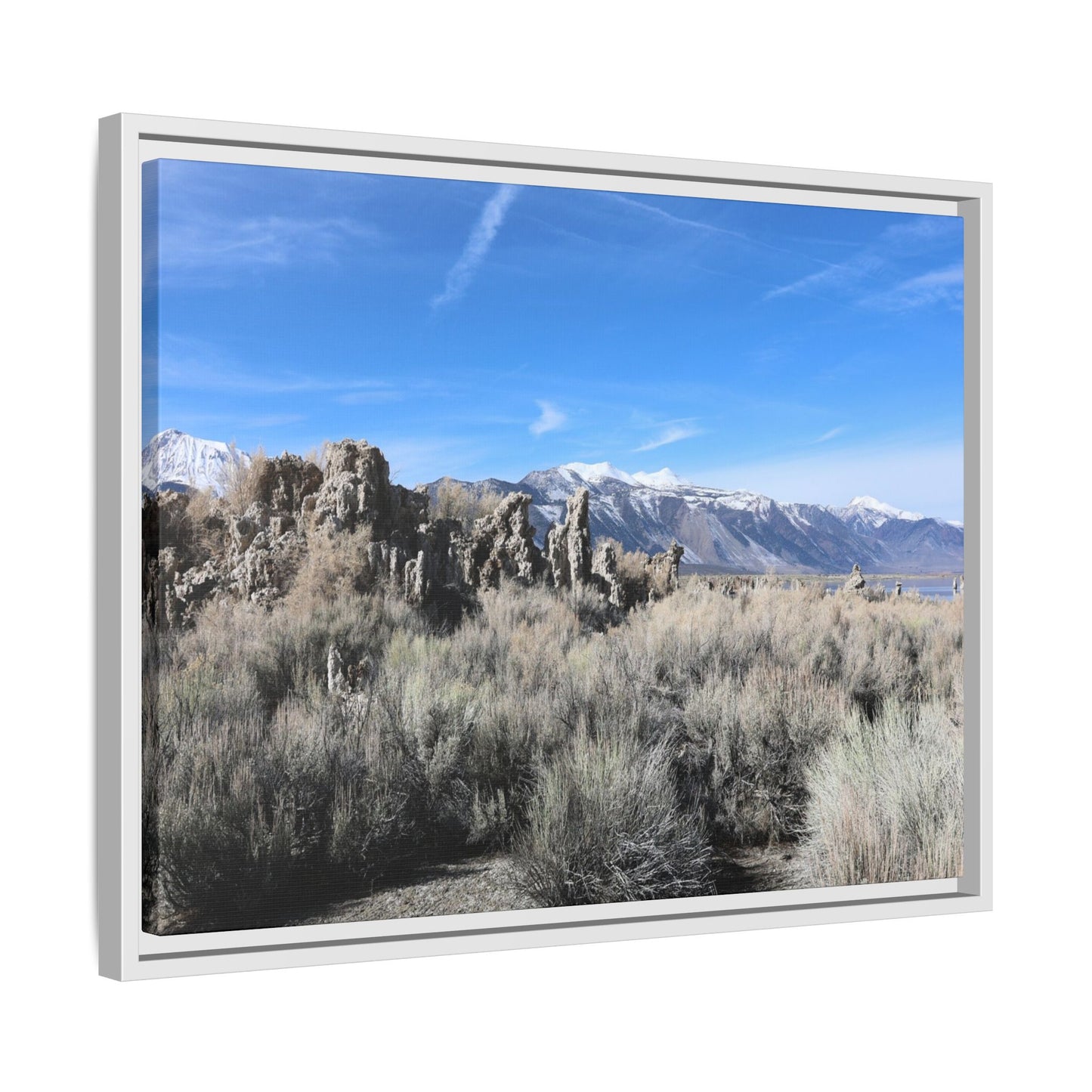 Whispers of the Sagebrush Steppe - Unique Stretched Canvas Wall Art