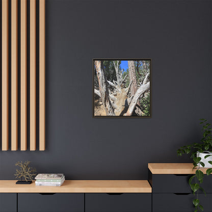 Forest Sentinels - Unique Stretched Canvas Wall Art