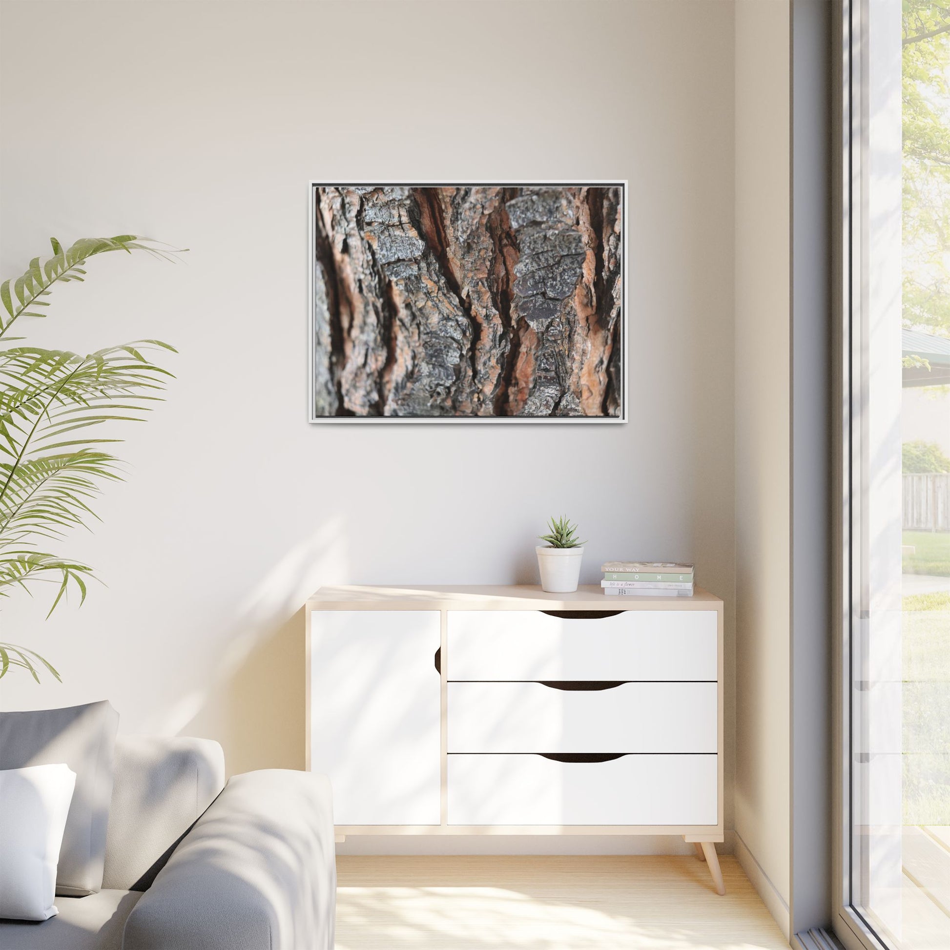 Fractured Nature - Unique Stretched Canvas Wall Art - Art By Earth
