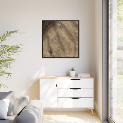 Tidal Pool Secrets - Unique Stretched Canvas Wall Art - Art By Earth