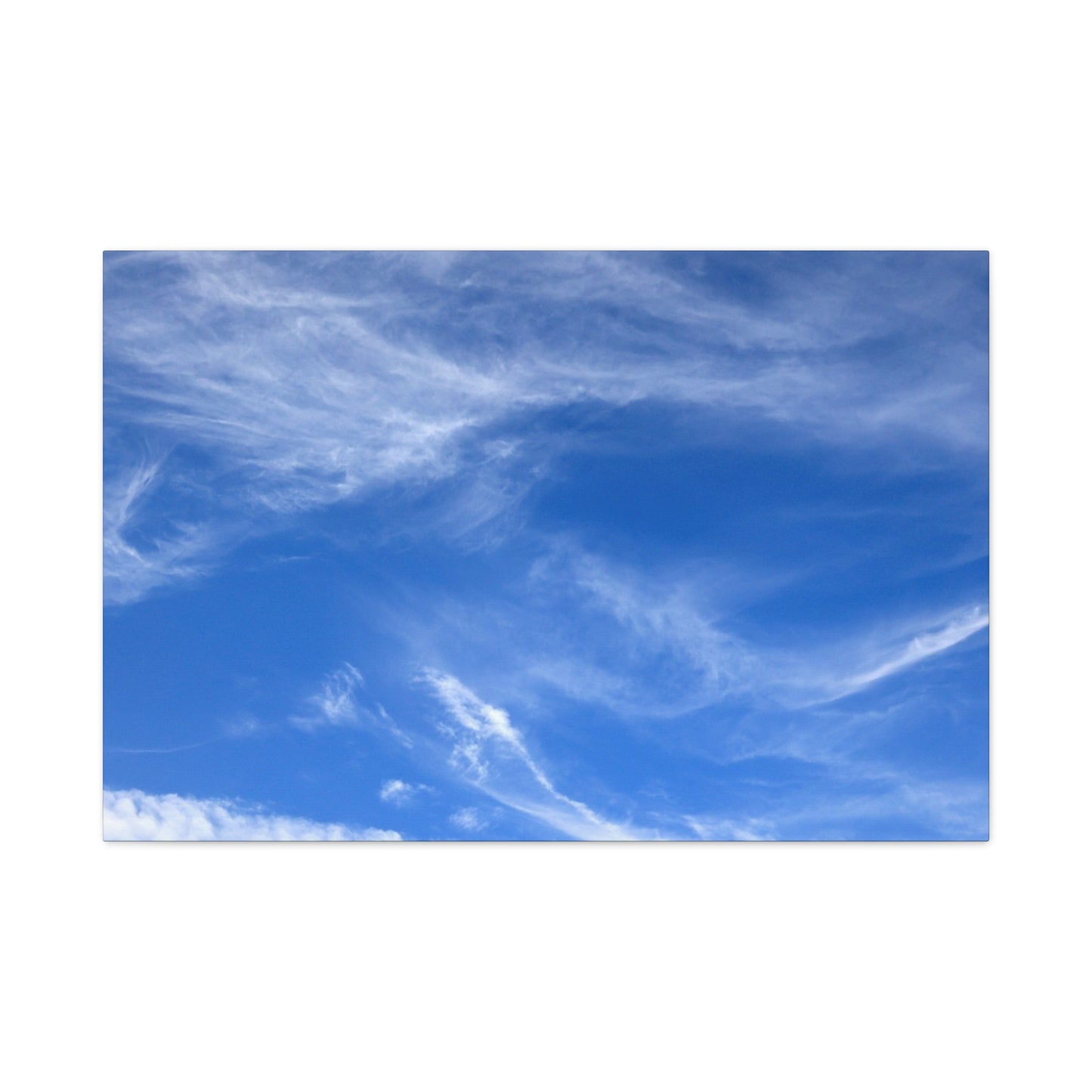 Sky's Ethereal Dance - Unique Frameless Canvas Wall Art - Art By Earth