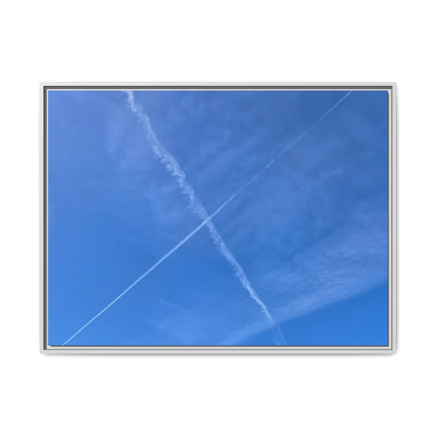 Sky Crossroads - Unique Stretched Canvas Wall Art - Art By Earth