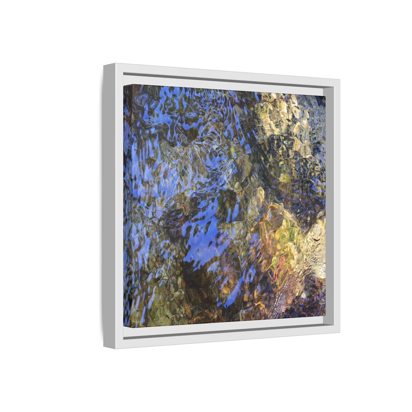 Aquatic Kaleidoscope - Unique Stretched Canvas Wall Art - Art By Earth