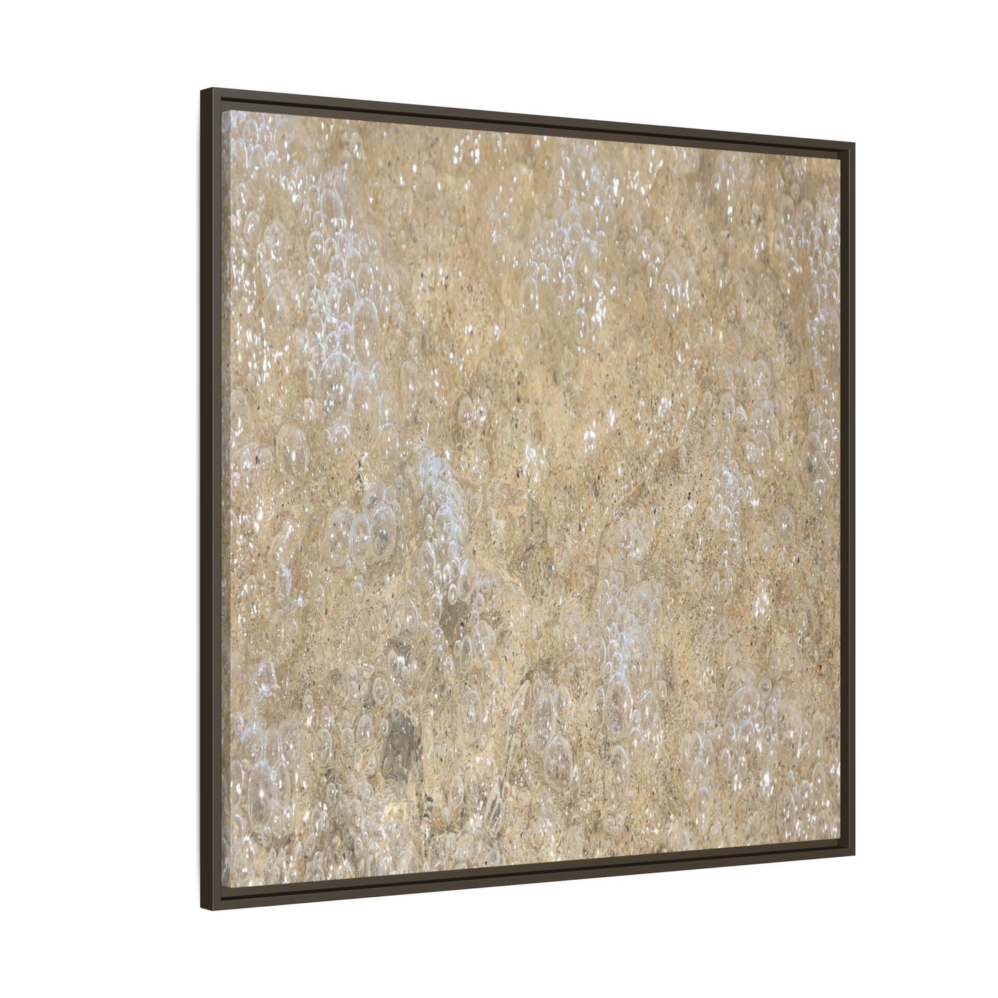 Bubbling Sand - Unique Stretched Canvas Wall Art - Art By Earth