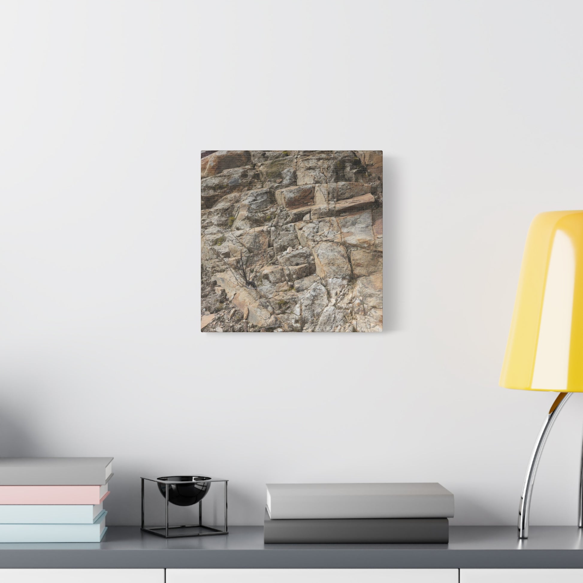 Broken Rock Canvas - Unique Frameless Canvas Wall Art - Art By Earth