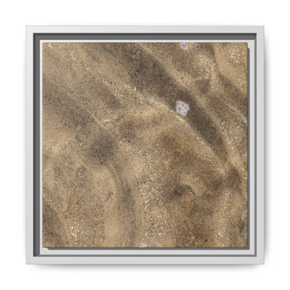 Underwater Sand Exploration - Unique Stretched Canvas Wall Art - Art By Earth