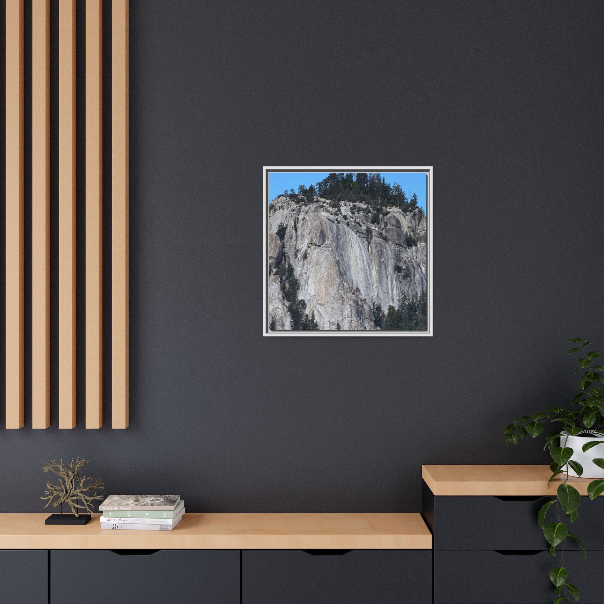 Granite Monument - Unique Stretched Canvas Wall Art - Art By Earth