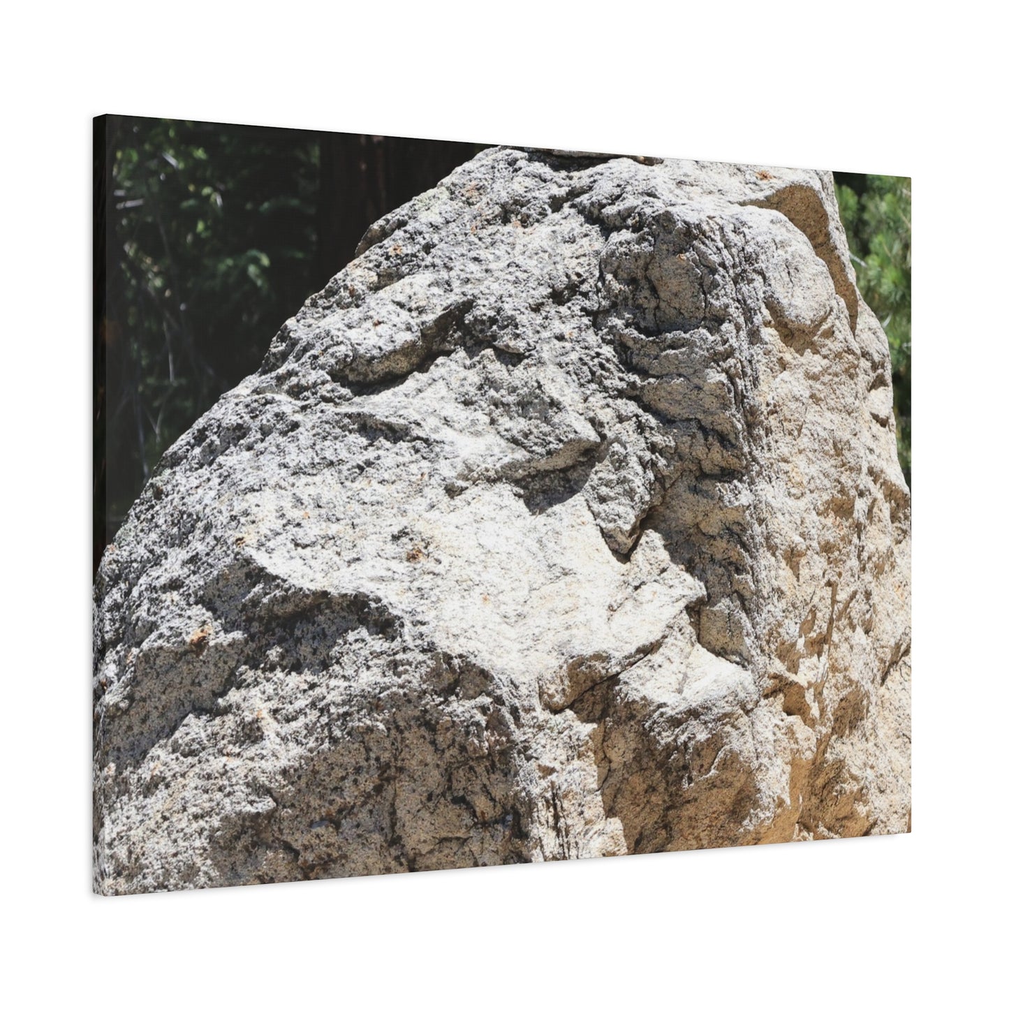Stone of Solitude - Unique Frameless Canvas Wall Art - Art By Earth