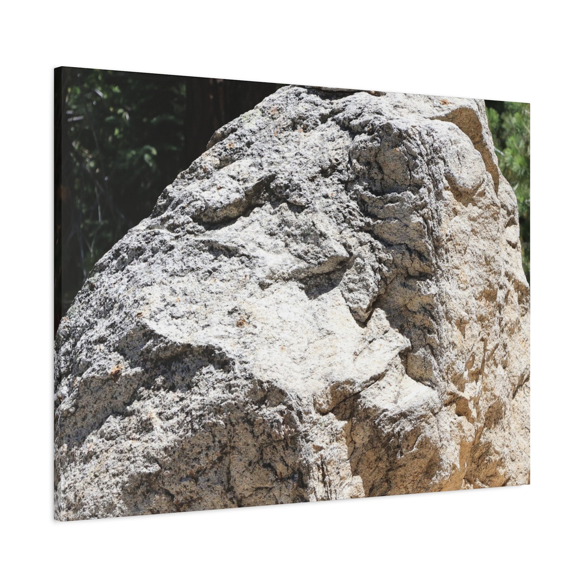 Stone of Solitude - Unique Frameless Canvas Wall Art - Art By Earth