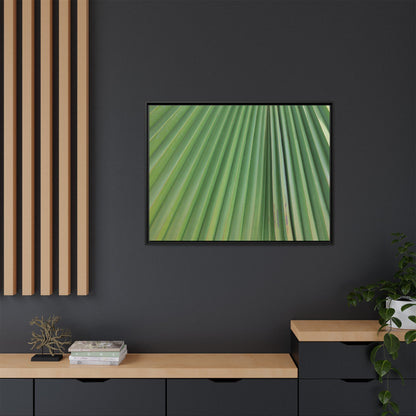 Emerald Rays - Unique Stretched Canvas Wall Art - Art By Earth