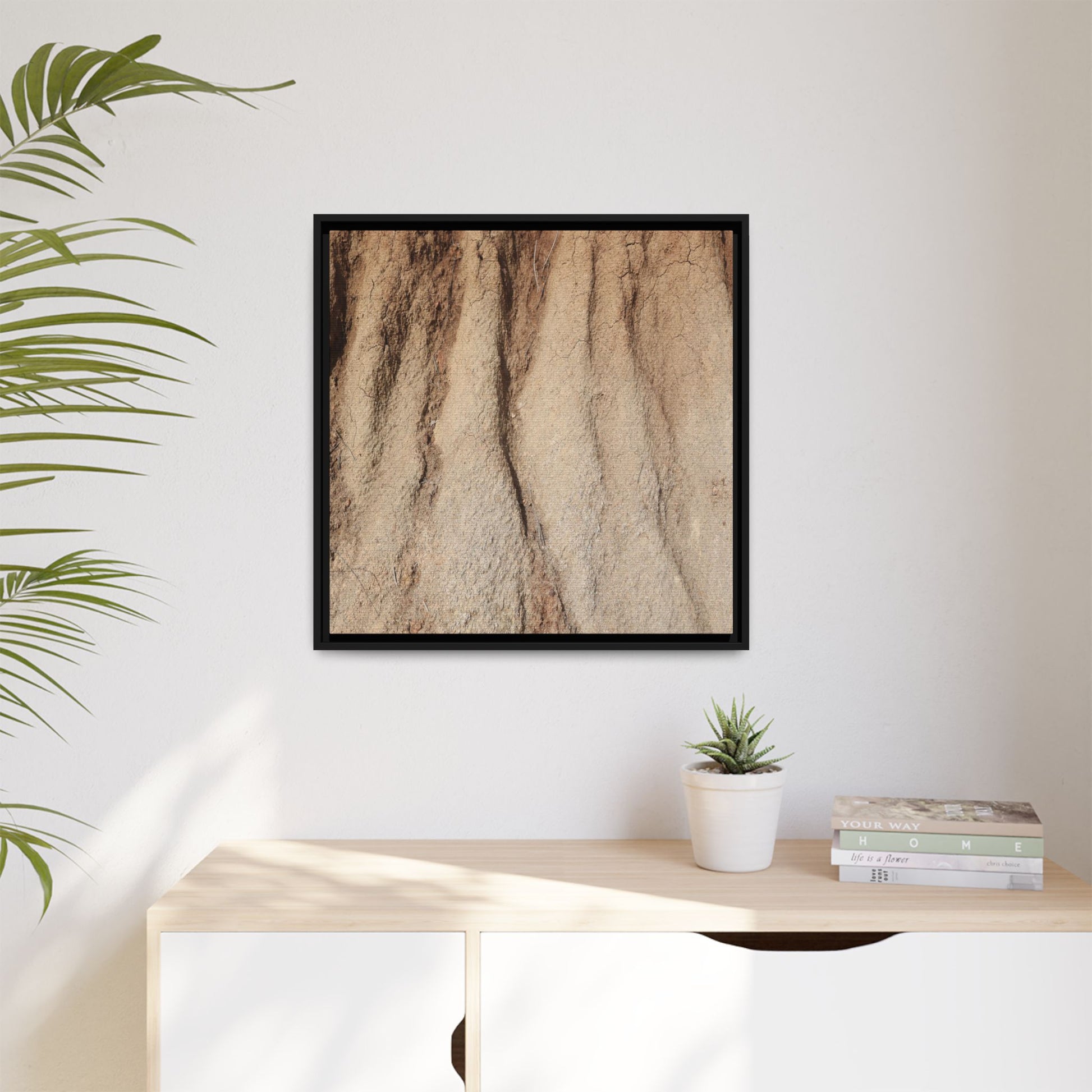 Eroded Canyon Walls - Unique Stretched Canvas Wall Art - Art By Earth