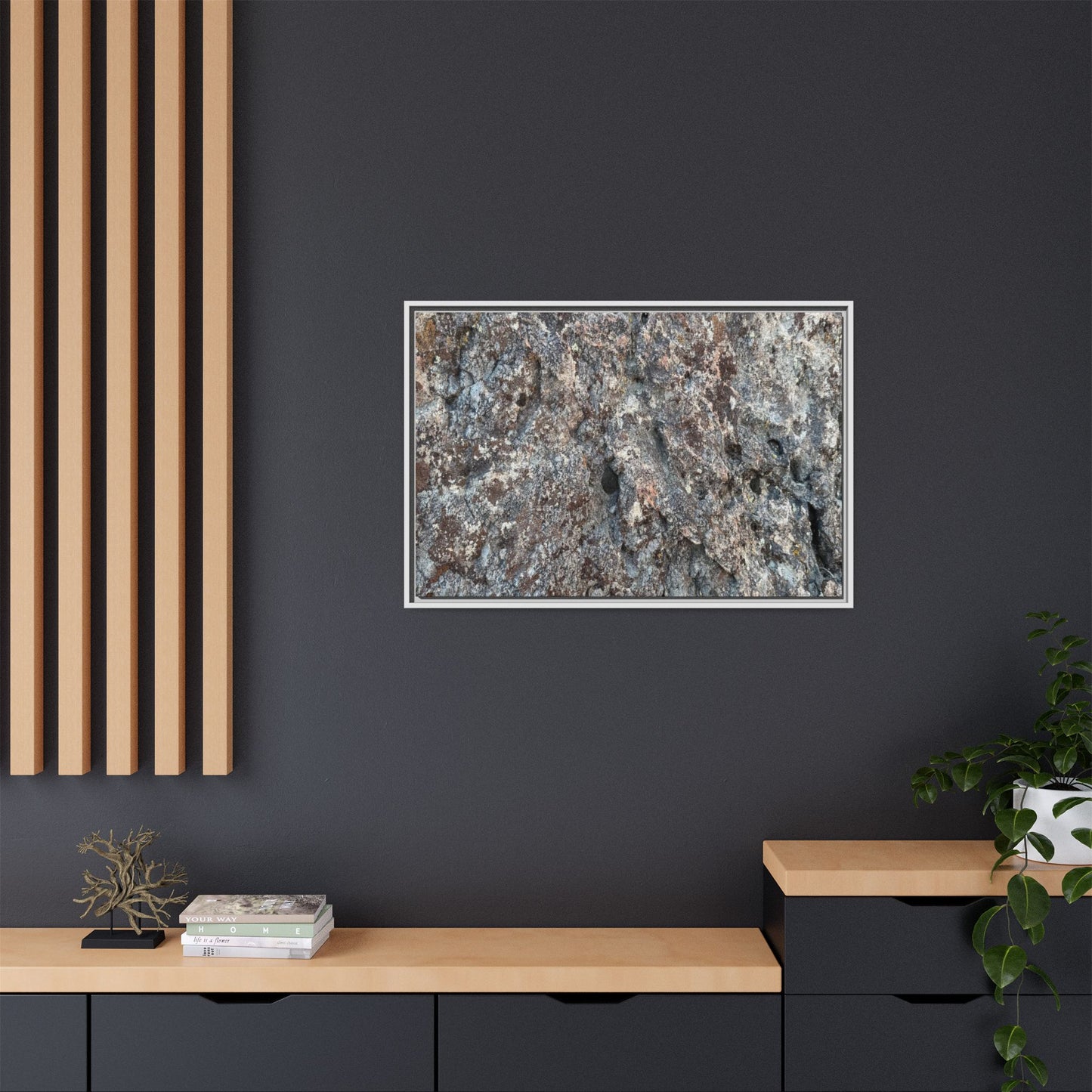 Stone's Memory - Unique Stretched Canvas Wall Art