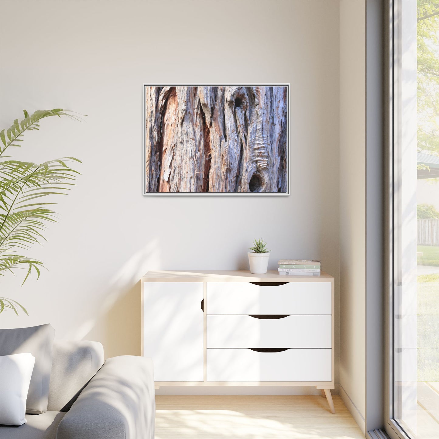 Nature's Grain - Unique Stretched Canvas Wall Art - Art By Earth