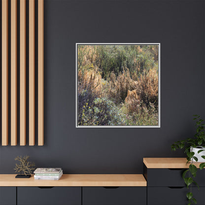 Drought-Stricken Landscape - Unique Stretched Canvas Wall Art - Art By Earth