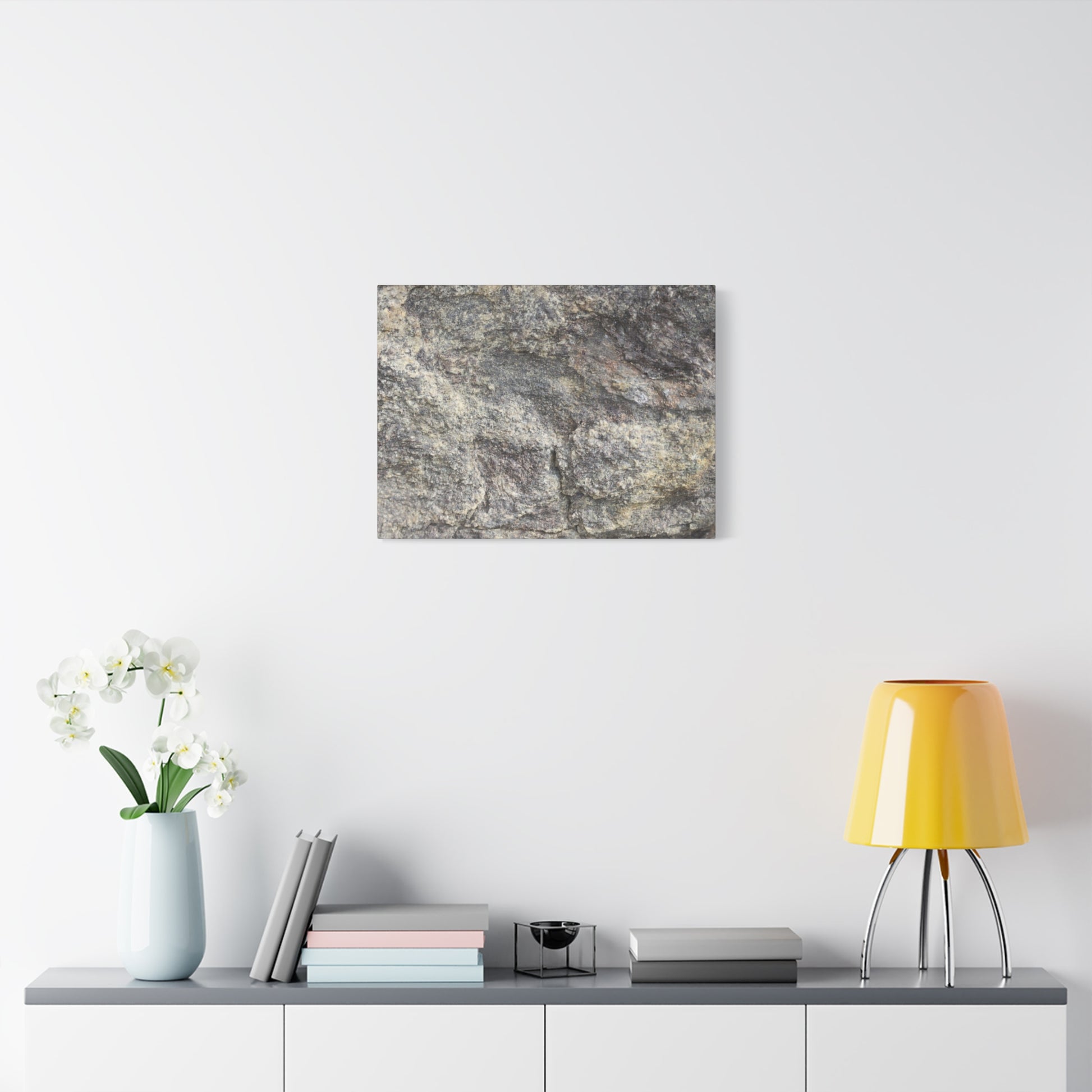 Granite Memory - Unique Frameless Canvas Wall Art - Art By Earth