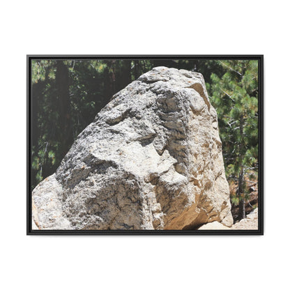 Stone's Silent Whisper - Unique Stretched Canvas Wall Art - Art By Earth