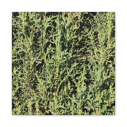 Emerald Tapestry - Unique Frameless Canvas Wall Art - Art By Earth