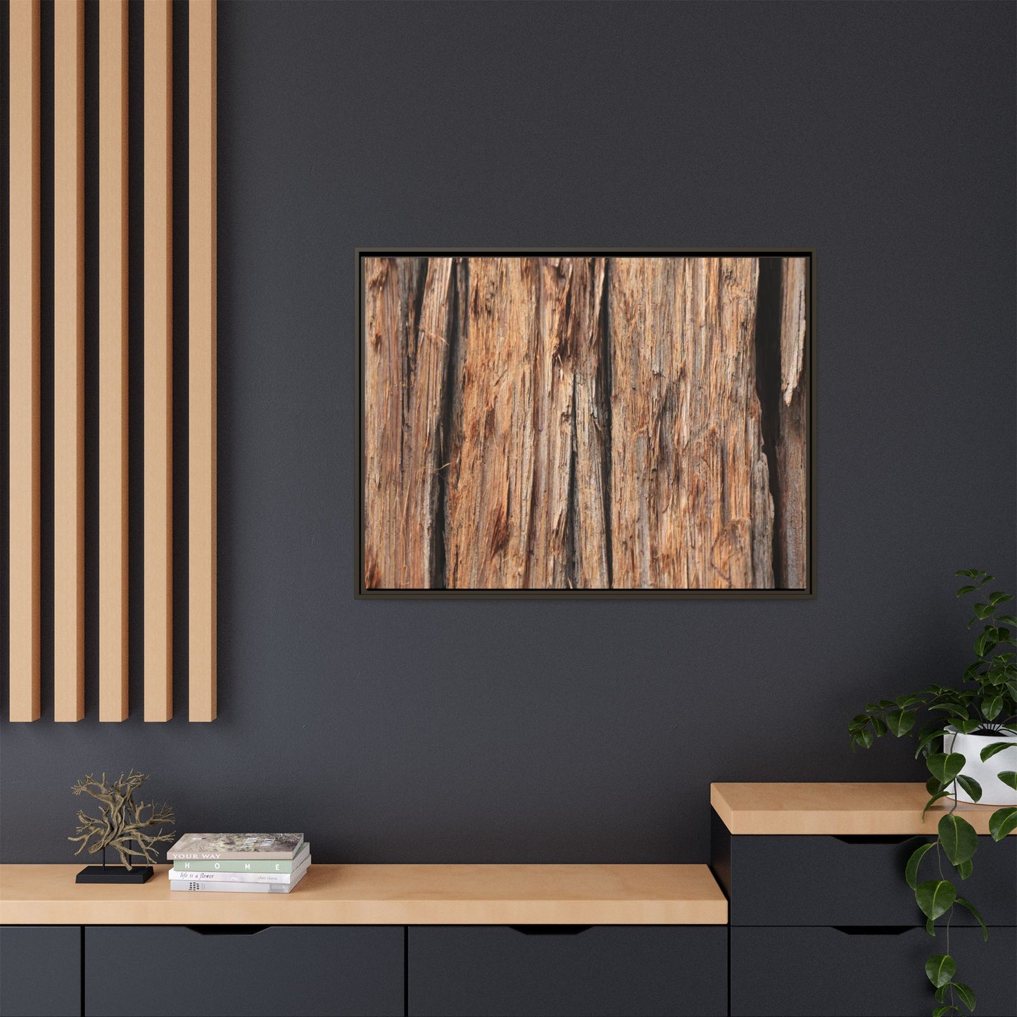 Timber Echoes - Unique Stretched Canvas Wall Art - Art By Earth