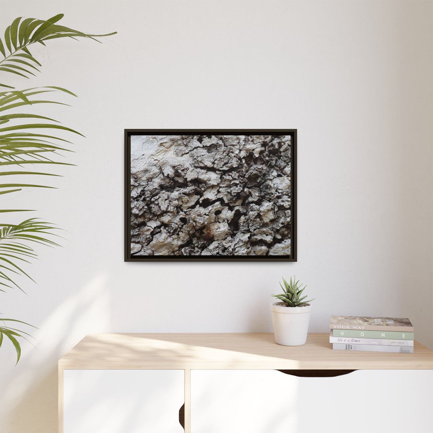 Cracked Terrain - Unique Stretched Canvas Wall Art - Art By Earth